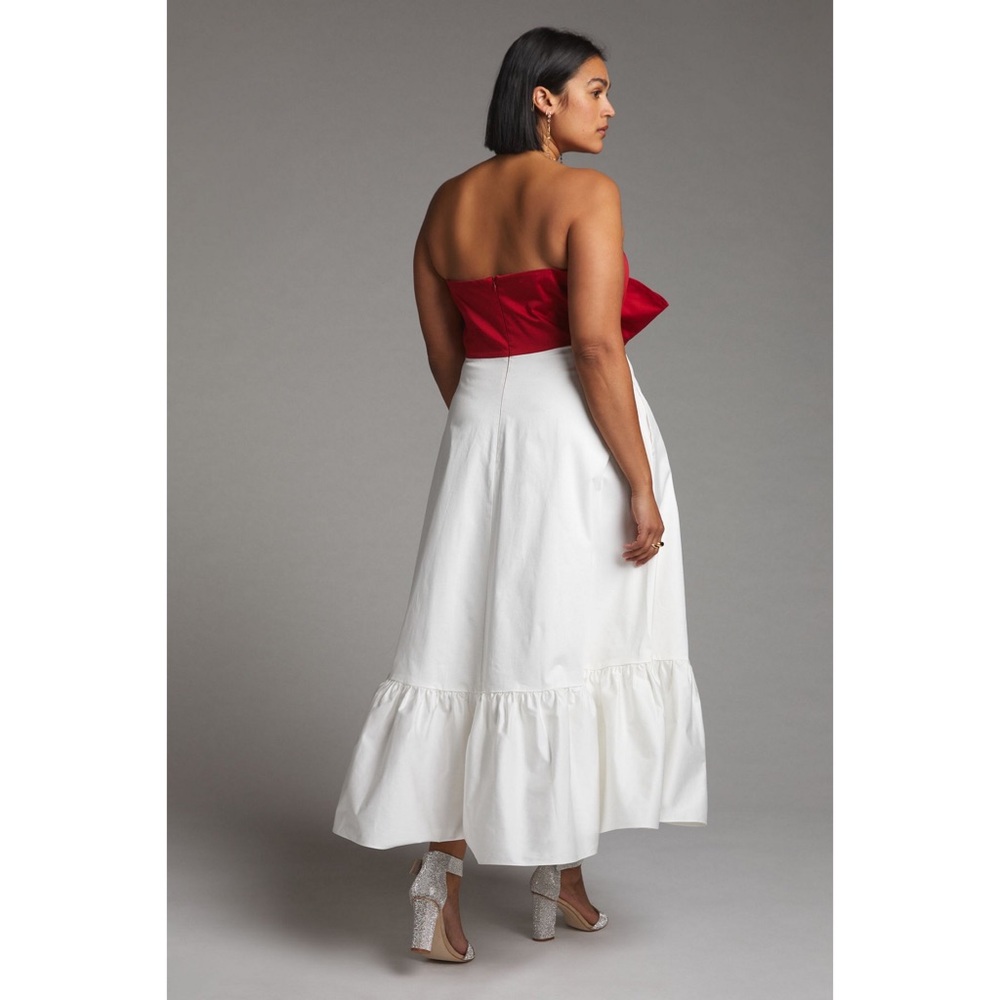❤️❤️❤️ SALE Anthropologie Hutch Bow-Tie Maxi Dress - Picture 7 of 7